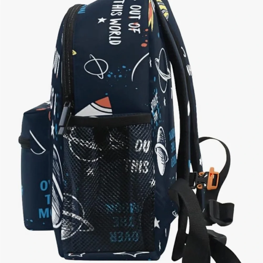 Space-Themed Kids Backpack - Picture 8 of 12